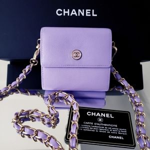 🔥FINAL PRICE🔥 Chanel Bifold button WOC